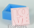 Forma, foremka silikonowa Love 1 Ecoflores