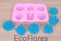 Forma, foremka silikonowa 6 kwiatów 2 Ecoflores.JPG