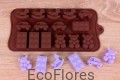 Forma, foremka silikonowa ZABAWKI 15 szt na formie Ecoflores 1.jpg