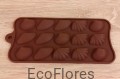 Forma, foremka silikonowa Muszelki 3 wzory 15 szt. na formie Ecoflores 2.jpg