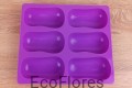 Forma, foremka silikonowa Owalna II 6 szt na formie Ecoflores 3.jpg