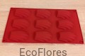 Forma, foremka silikonowa Madeleine Muszle 9 szt. na formie Ecoflores 2.jpg