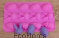 Forma, foremka silikonowa Wielkanoc - 3 wzory na formie Ecoflores 1.jpg
