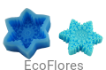 Forma silikonowa Śnieżynka 4  ecoflores.png