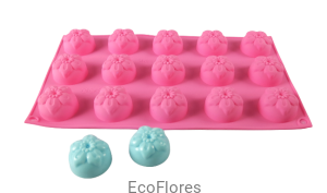 Forma, foremka  silikonowa kwiatuszki