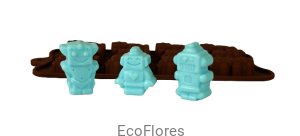 Forma, foremka  silikonowa Roboty*