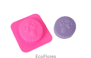 Forma silikonowa Ptaszki, kwiatki