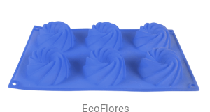 Forma, foremka  silikonowa Zakręcona