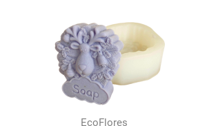 Forma silikonowa Renifer Soap