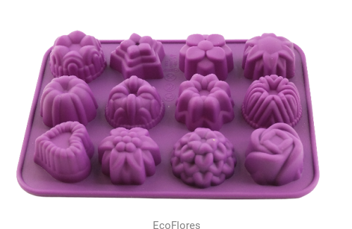 Forma, foremka silikonowa Babeczki ecoflores.png