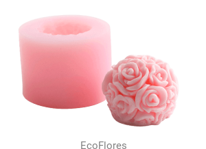 Forma silikonowa Różana kula