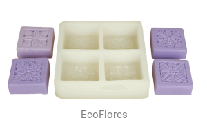 Forma silikonowa Cztery wzory