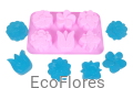 Forma, foremka silikonowa 6 kwiatów ecoflores.png