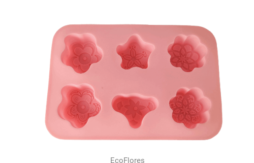 Forma, foremka silikonowa Wzór kwiatowy ecoflores.png