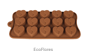 Forma, foremka  silikonowa serduszka B