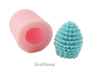 Forma silikonowa do świec Szyszka