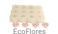 Forma, foremka silikonowa Różyczki 12 szt ecoflores.png