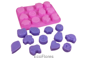 Forma, foremka silikonowa 12 WZORÓW na formie