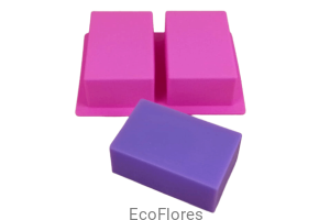 Forma, foremka silikonowa Prostokąty 2 na formie