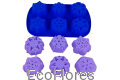 Forma, foremka silikonowa Śnieżynki 6 na formie  ecoflores.png