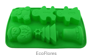 Forma, foremka  silikonowa Boże Narodzenie 6 wzorów