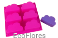 Forma, foremka silikonowa CHMURKA 6 szt na formie  ecoflores.png