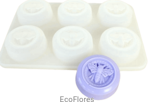 Forma, foremka silikonowa Pszczoła 6 szt na formie 