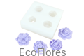 Forma silikonowa Kwiaty mini 4 szt na formie ecoflores.png