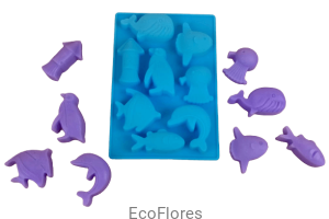 Forma, foremka silikonowa Wodny Świat 8 na formie