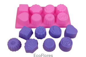 Forma, foremka silikonowa CIASTECZKA 8 szt na formie  