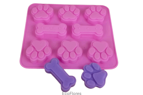 Forma, foremka silikonowa Psia kostka 8 szt. na formie ecoflores.png