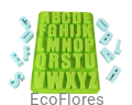 Forma, foremka silikonowa Alfabet ecoflores.png