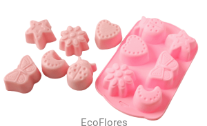 Forma, foremka  silikonowa 6 wzorów