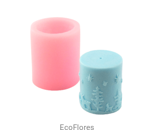 Forma silikonowa do świec  Świąteczna 