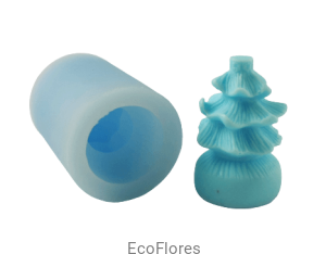 Forma silikonowa do świec Choinka