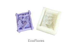 Forma silikonowa Motyl z lilią