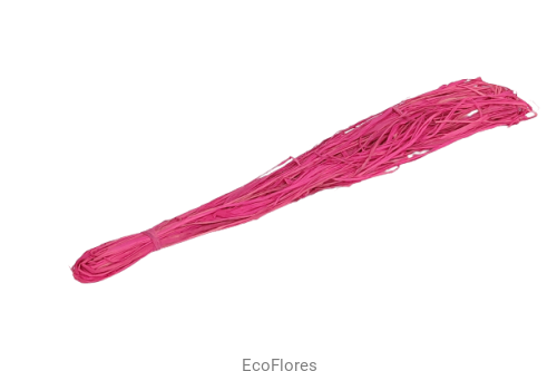 Rafia naturalna różowa 45g  ecoflores.png