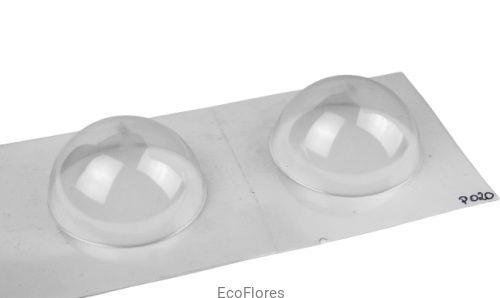 Forma do  mydła półkula 2 szt na formie   