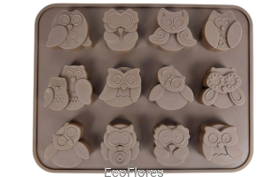 Forma silikonowa  SOWY 12 szt na formie