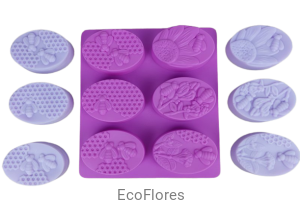 Forma silikonowa 6 Wzorów z Pszczołami