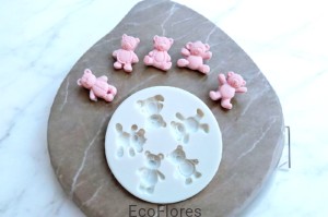 Forma silikonowa Małe Misie