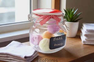 Słoik szklany 770 ml z pokrywką serce 