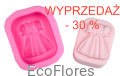 Forma silikonowa Ubranko dziewczynka ecoflores.png
