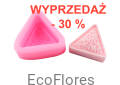 Forma silikonowa Trójkąt z różami  ecoflores.png