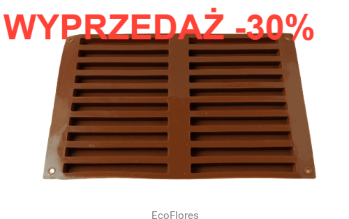Forma silikonowa Prostokąty Ecoflores.png