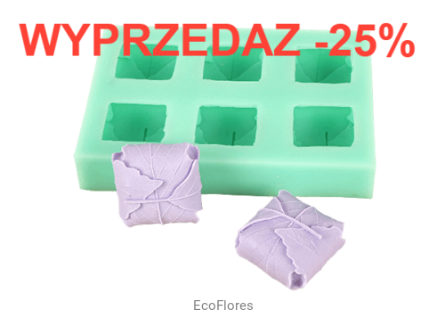 Forma silikonowa Liście Winogron*