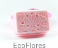 Forma, foremka silikonowa do mydła Kwiatki 1 Ecoflores