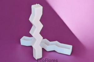 Forma silikonowa do świec ZIGZAG