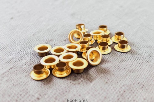 Przelotka złota, wykończenie zawieszek zapachowych 10 szt