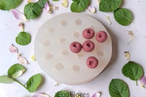 Forma silikonowa Mini owoce jagody, borówki